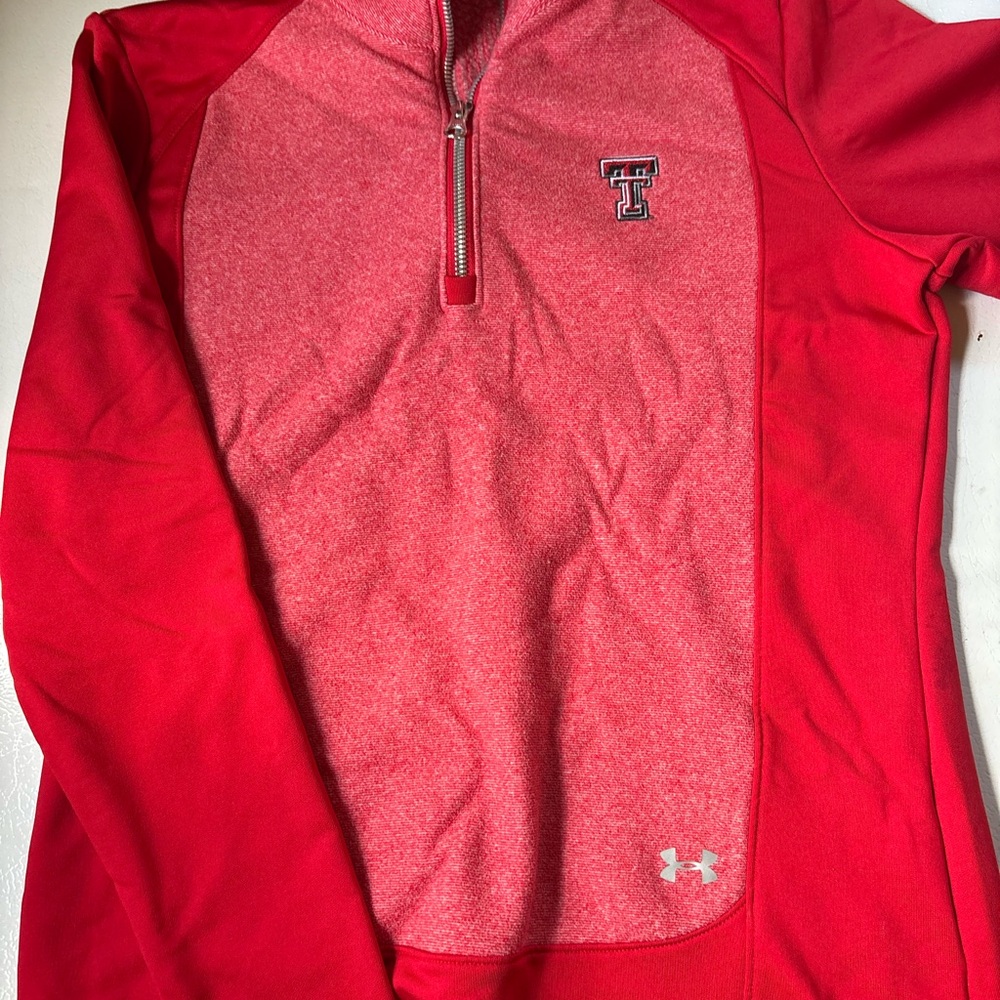 Under Armour Texas Tech Red ColdGear Pullover